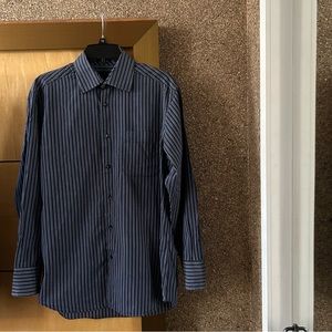 Billy London Men’s Long Sleeve Button-Down Dress Shirt M New Without Tags